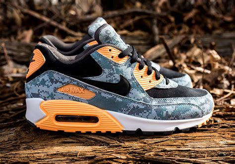 nike air max 90 camouflage blue